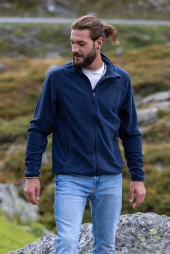 Preview: rukka Micha Herren Fleece Jacke - ebony