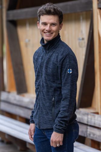 Preview: rukka Micha Herren Fleece Jacke - black