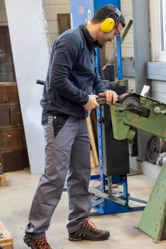 rukka RANGER Arbeitshose Bicolor - off white (egret)