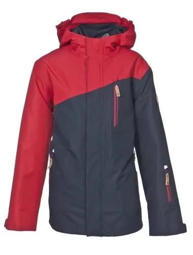 rukka Xaver Kinder 3 in 1 Jacke - red scooter