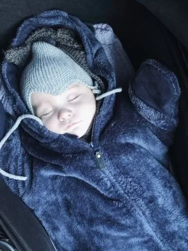 rukka Kay Baby Teddyfleece Overall Petit - total eclipse