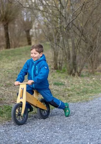 rukka Travelino Kinder Regenjacke für Kleinkinder - dress blue print