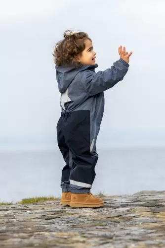 rukka Splash Kinder Regenoverall für Kleinkinder - dress blue