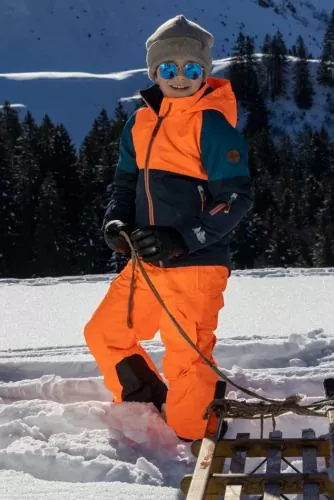 rukka Champion Kinder Winterjacke - nuthatch mélange rukka Champion Kinder Winterjacke - nuthatch mélange