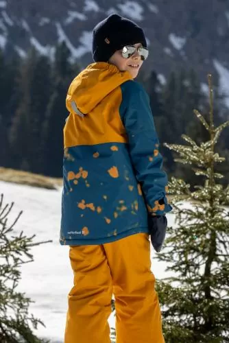 rukka Champion Kinder Winterjacke - inca gold