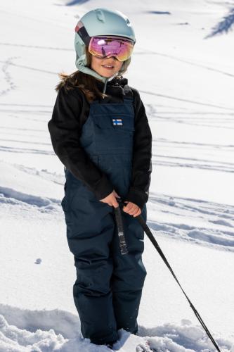 rukka Burner Kinder Skihose Latzhose - black