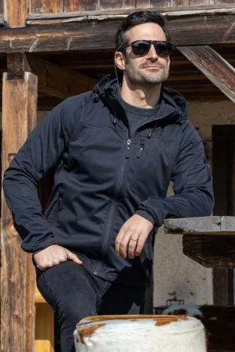rukka Olivier Herren Soft Shell Jacke - total eclipse