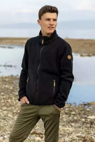 rukka Marcello Herren Fleece Jacke - black