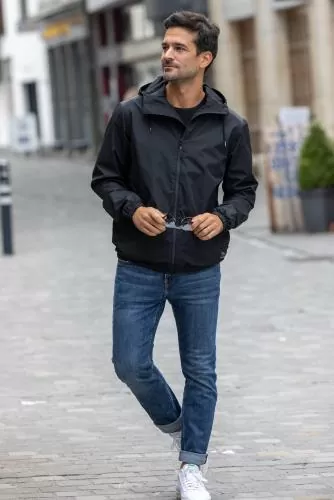 rukka Piker Herren Regenjacke - black