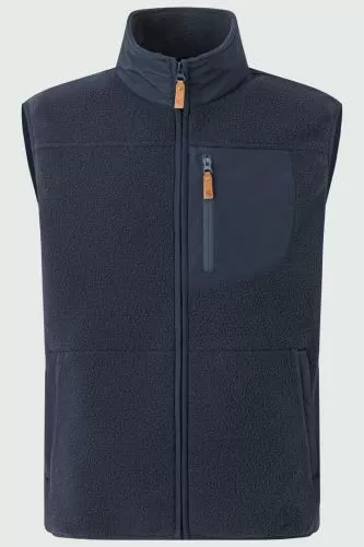rukka Fisher Herren Sherpa Gilet - dark navy