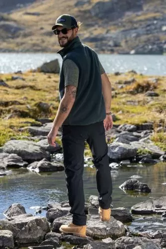 rukka Fisher Herren Sherpa Gilet - shitake