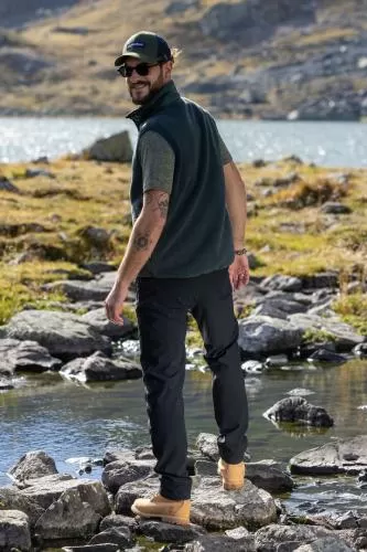 rukka Fisher Herren Sherpa Gilet - arctic wolf