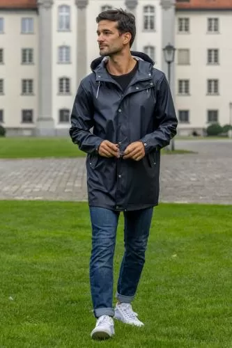 Einzelstück rukka Vance Herren Regenjacke - lemon chrome
