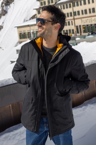 Preview: rukka Archer Herren 3 in 1 Parka Winter - ivy green