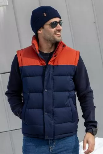 rukka Leon Herren Thermo Jacke - dark navy