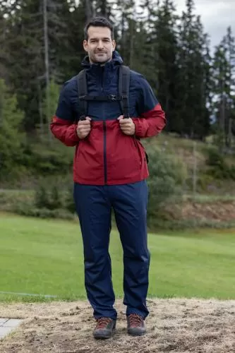 rukka Mack men's rain trousers - dark navy