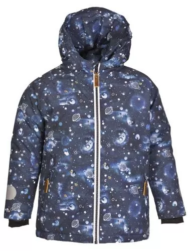 rukka Milli Kinder Winterjacke für Kleinkinder - navy galaxie print