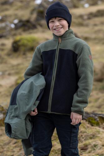 rukka Timo Kinder 3 in 1 Jacke - shitake