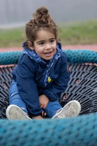 rukka Malin Kinder Regenjacke - dress blue