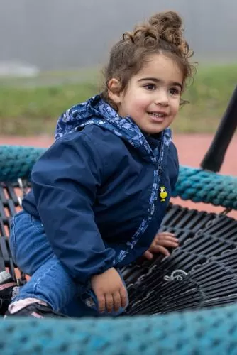 rukka Malin Kinder Regenjacke - dress blue