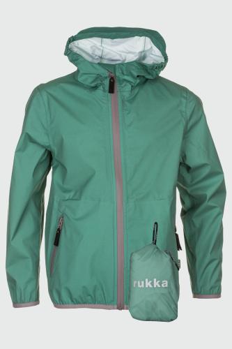 Preview: rukka Stina Kinder Regenjacke - deep sea