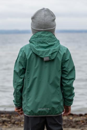 Preview: rukka Stina Kinder Regenjacke - deep sea