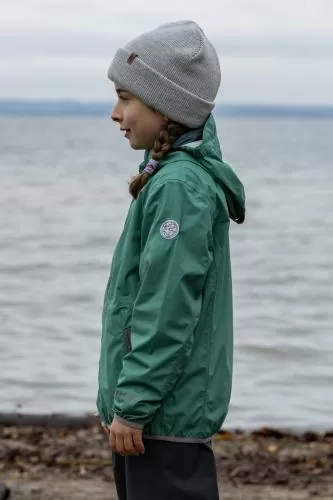 rukka Stina Kinder Regenjacke - deep sea