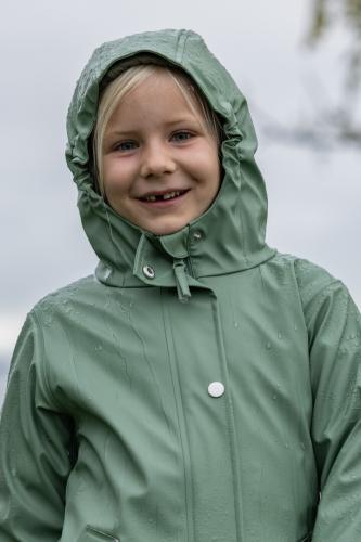 rukka Jem Kinder Regenjacke - hedge green