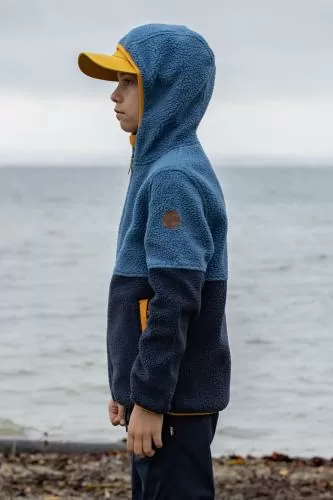 rukka Chips Kinder Sherpa Fleece Jacke - seneca rock