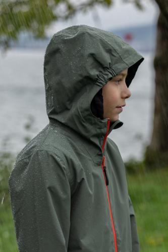 rukka Ananda Kinder Regenjacke - thyme