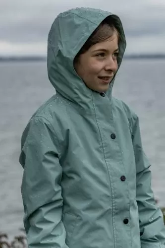 rukka Sita Kinder Regenjacke - shitake