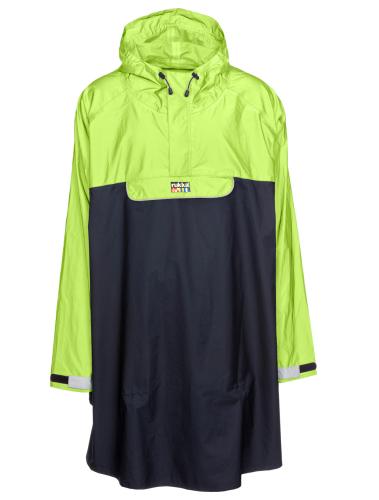 Preview: rukka River reflective Poncho - fluorescent lemon
