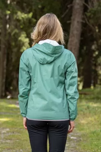 rukka Shelter Damen Regenjacke - woodrose