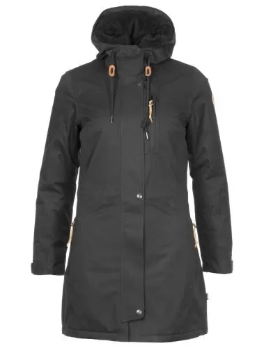 rukka Gracelyn Damen Wintermantel - black - black