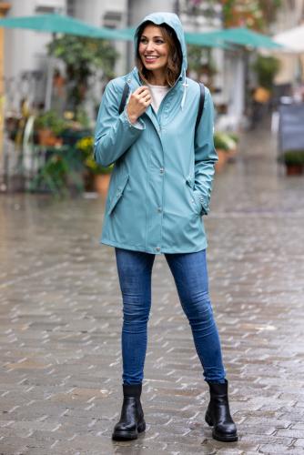 rukka Vally Damen Regenjacke - deep lichen green
