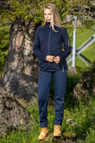 rukka Fanny Damen Fleece Jacke total eclipse