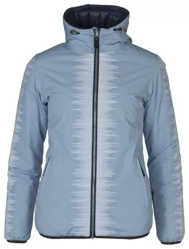 rukka Blaze Women Winterjacke Damen reflektierend und reversibel - faded denim