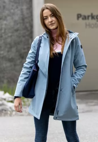 rukka Astrid Damen Soft Shell Mantel dark navy