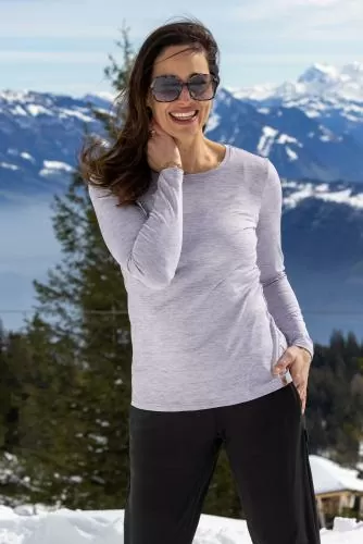 rukka Lola Funktions Langarm Shirt Damen - catawba grape