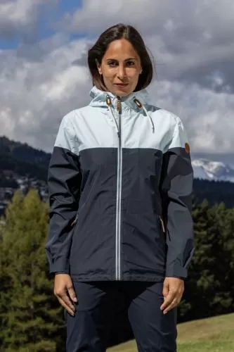 rukka Nala Damen Regenjacke - catawba grape