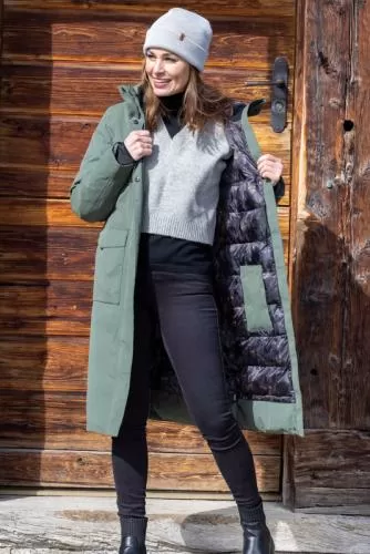 rukka Gwen Damen Wintermantel - black