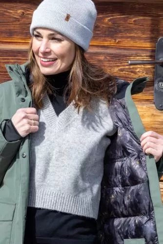 rukka Gwen Damen Wintermantel - thyme