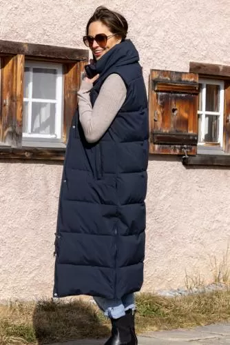 rukka Agnes Damen Thermo Gilet lang - seneca rock