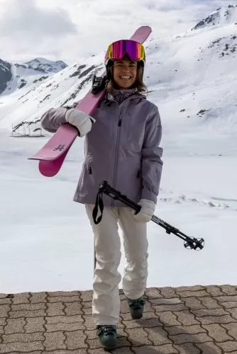 rukka Hazel 3-Lagen Damen Skijacke - loden frost