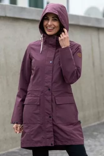 rukka Letti Damen Regenmantel - dark navy
