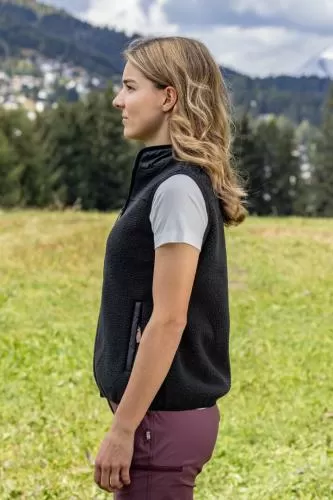 rukka Flora Damen Fleece Gilet - lavender aura