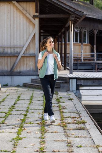 Preview: rukka Flora Damen Fleece Gilet - arctic wolf