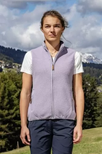 rukka Flora Damen Fleece Gilet - black