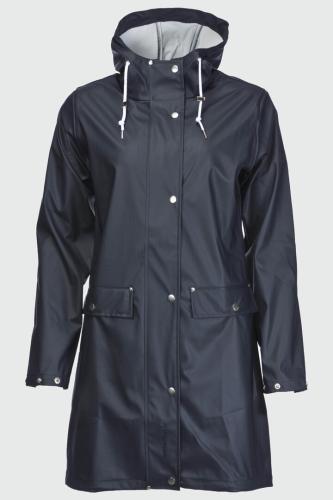 Preview: rukka Kiara Damen Regenmantel - dark navy
