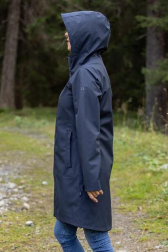 Preview: rukka Giselle Damen Regenmantel - dark navy